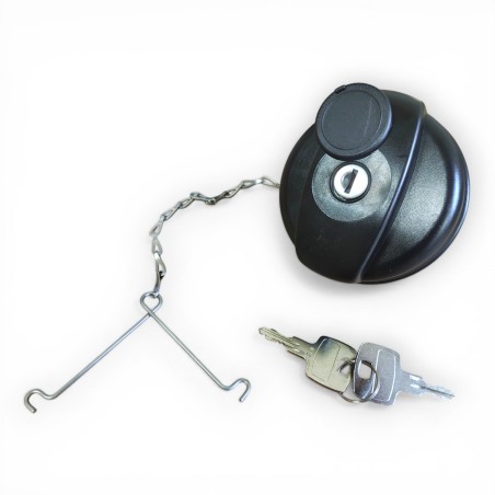 Bouchon de réservoir avec clé